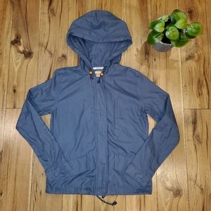 Rose Pistol Lightweight Jacket With Hood